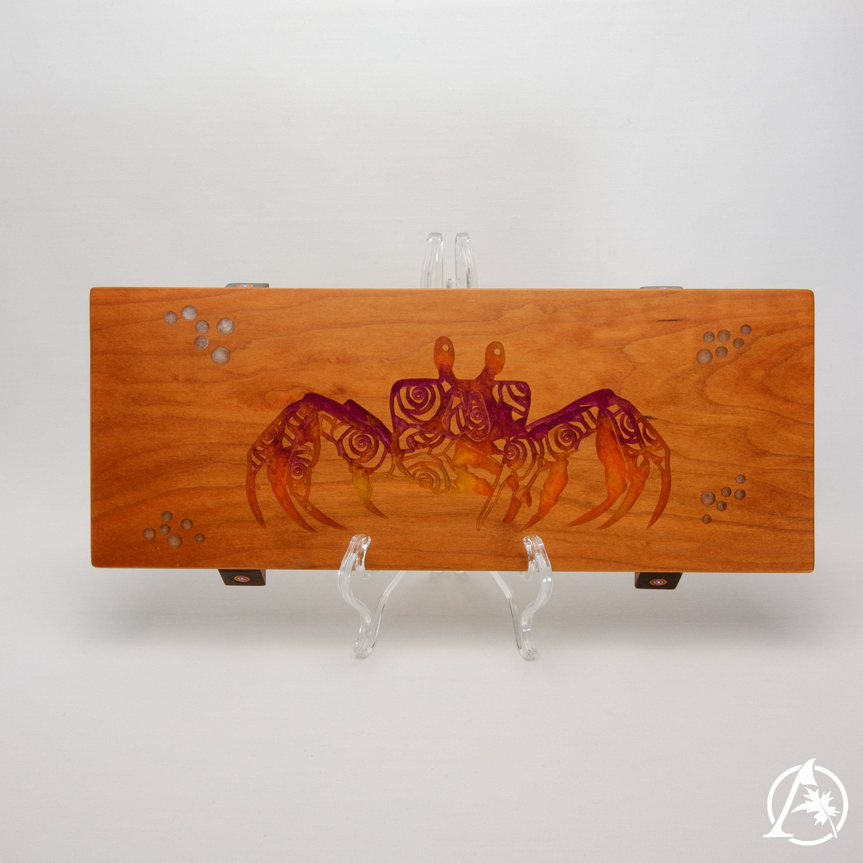 Crab Mandala Serving Boards