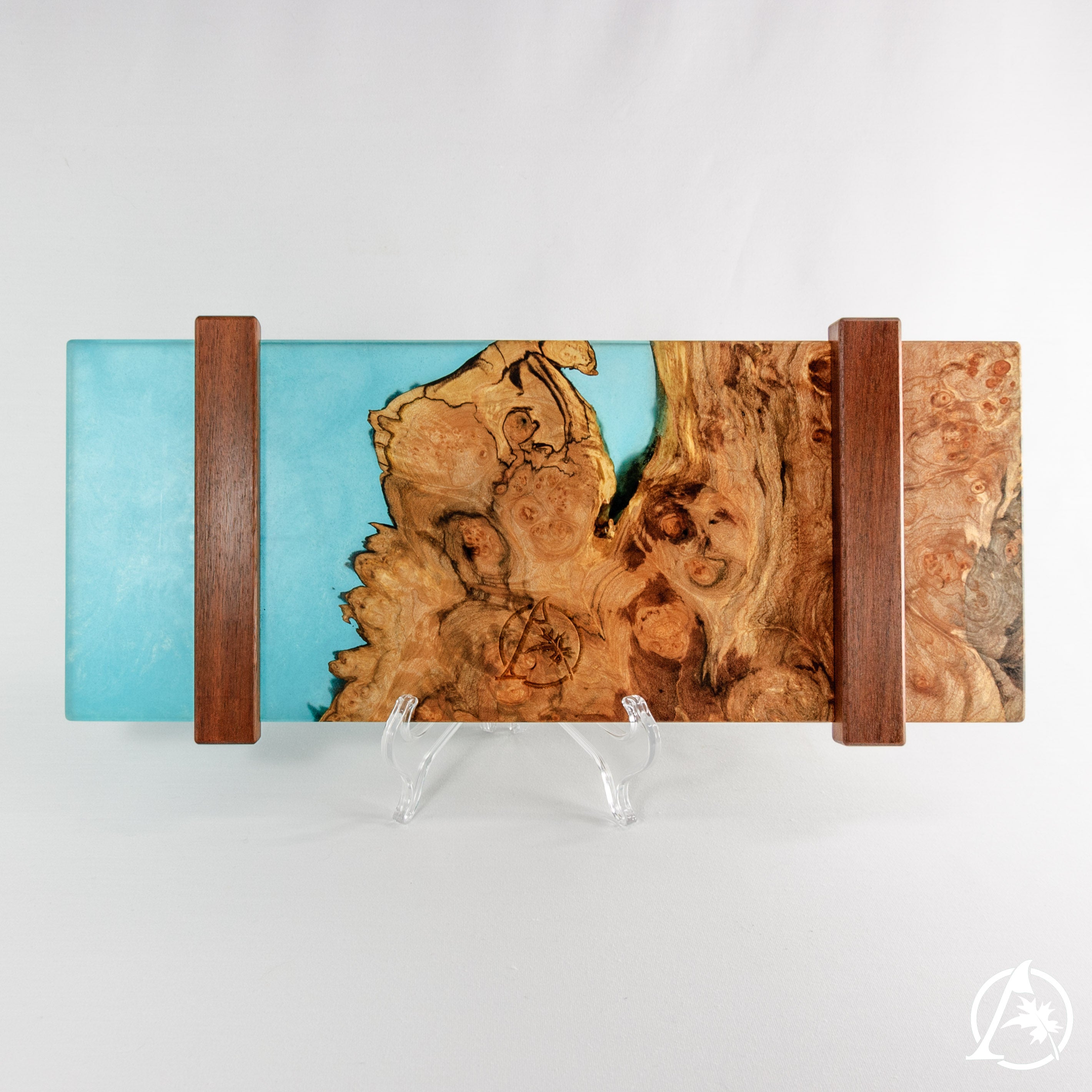 Large Maple Burl Serving Board #2212003