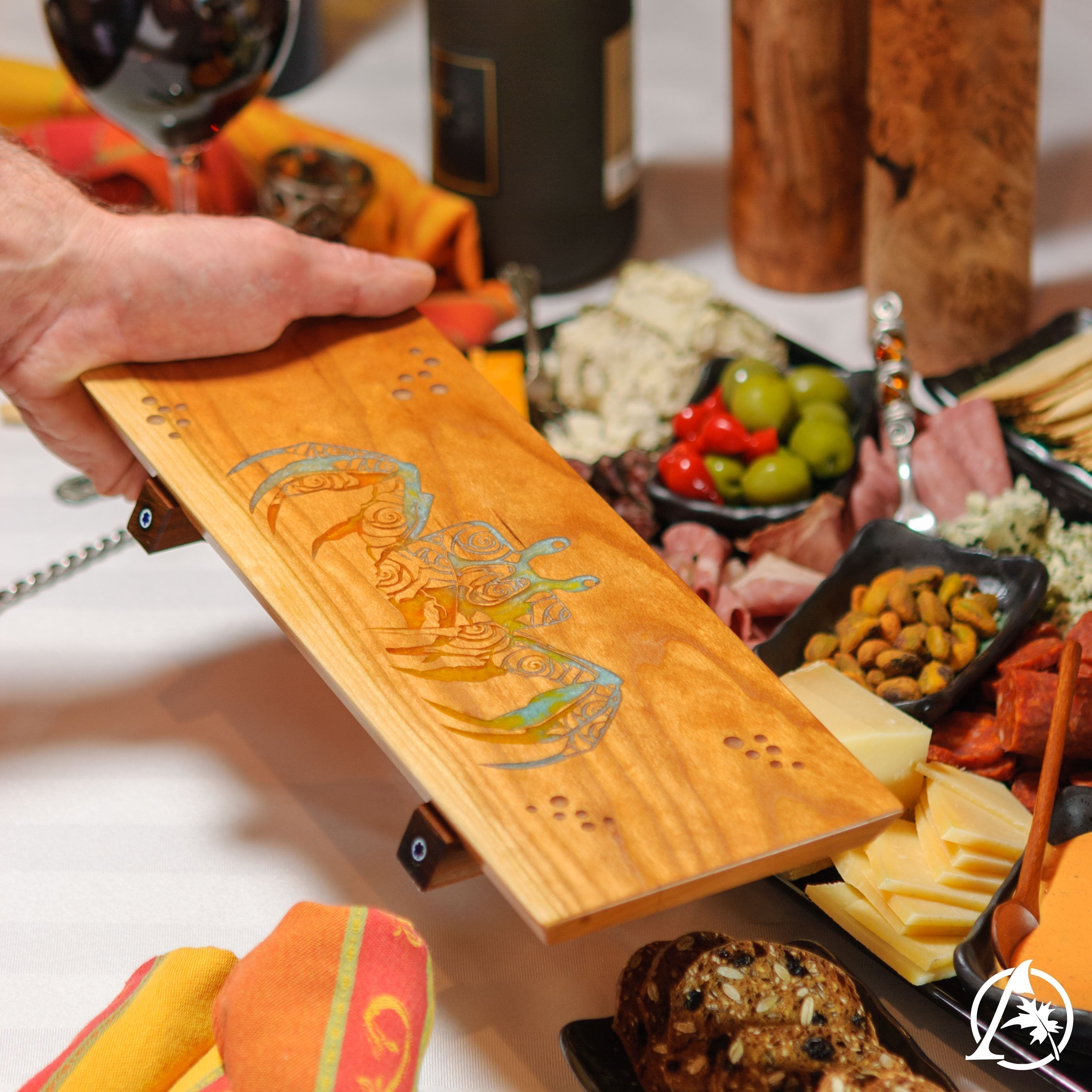 Crab Mandala Serving Board - #2201156